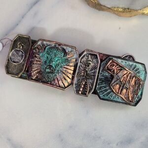 Boho Cowboy Style Bracelet Featuring Western Themes And Oklahoma